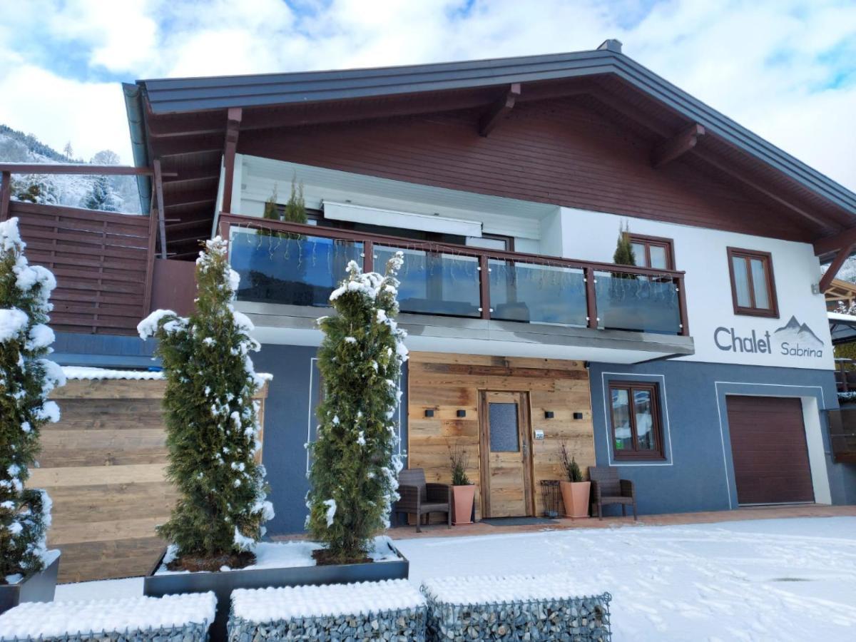 Chalet Sabrina Mit Aussenpool Im Sommer Kaprun Luaran gambar